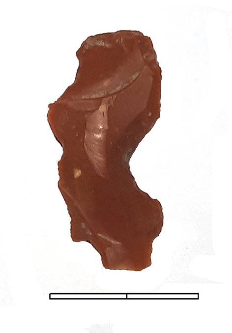 raschiatoio, denticolato trasversale - Epigravettiano finale (fine Paleolitico superiore)