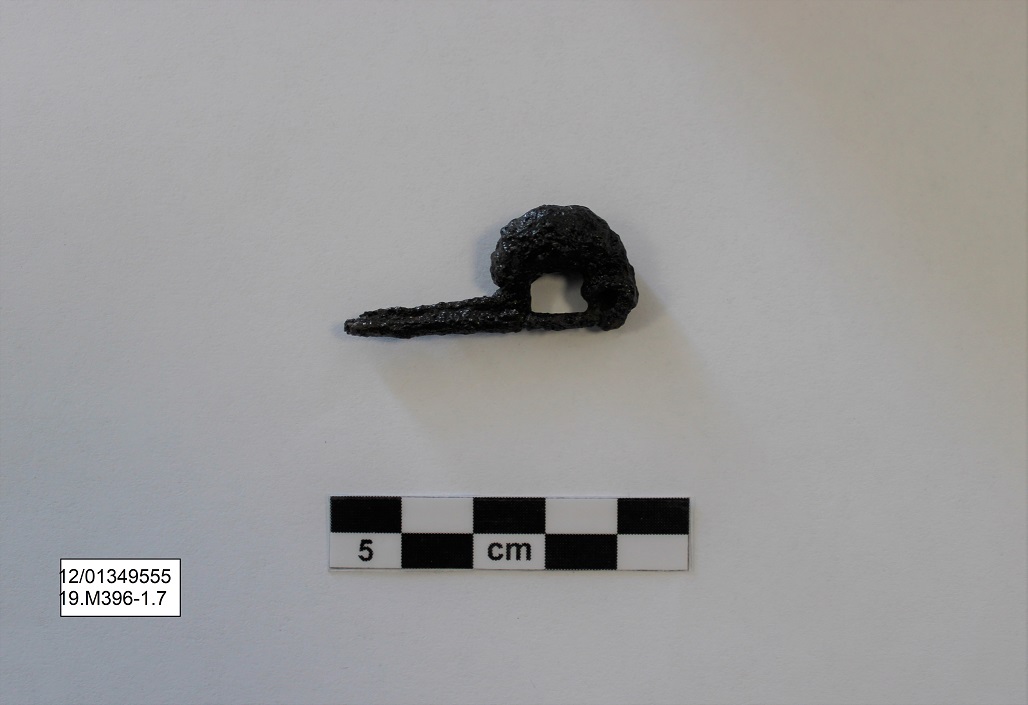 fibula/ a sanguisuga - Ambito laziale (PERIODIZZAZIONI/ Protostoria/ Eta' del Ferro)