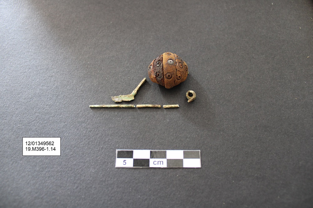 fibula/ ad arco rivestito - Ambito laziale (PERIODIZZAZIONI/ Protostoria/ Eta' del Ferro)