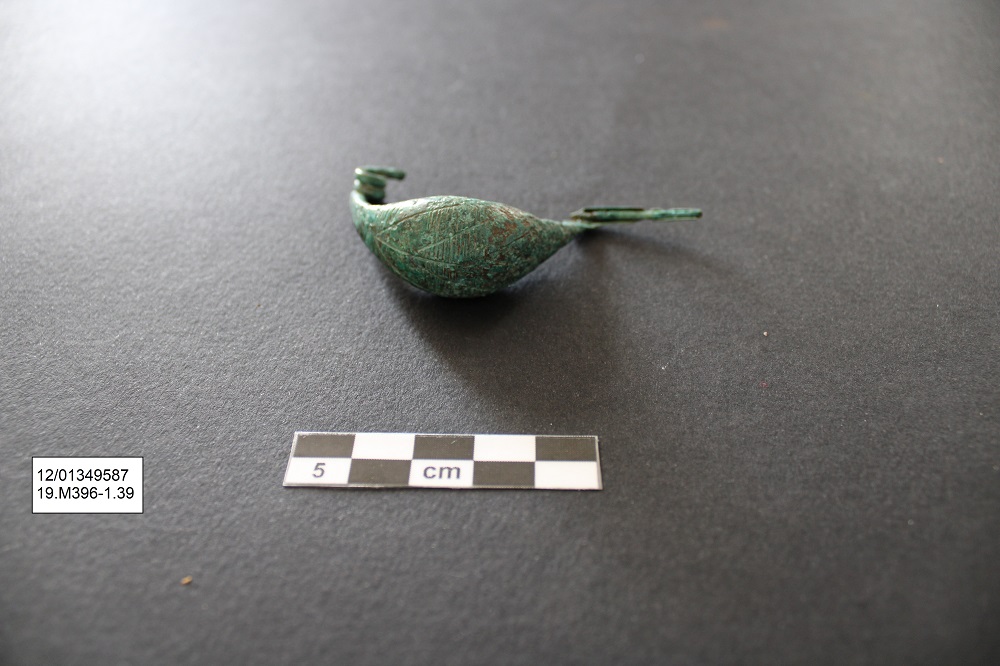 fibula/ a navicella - Ambito laziale (PERIODIZZAZIONI/ Protostoria/ Eta' del Ferro)