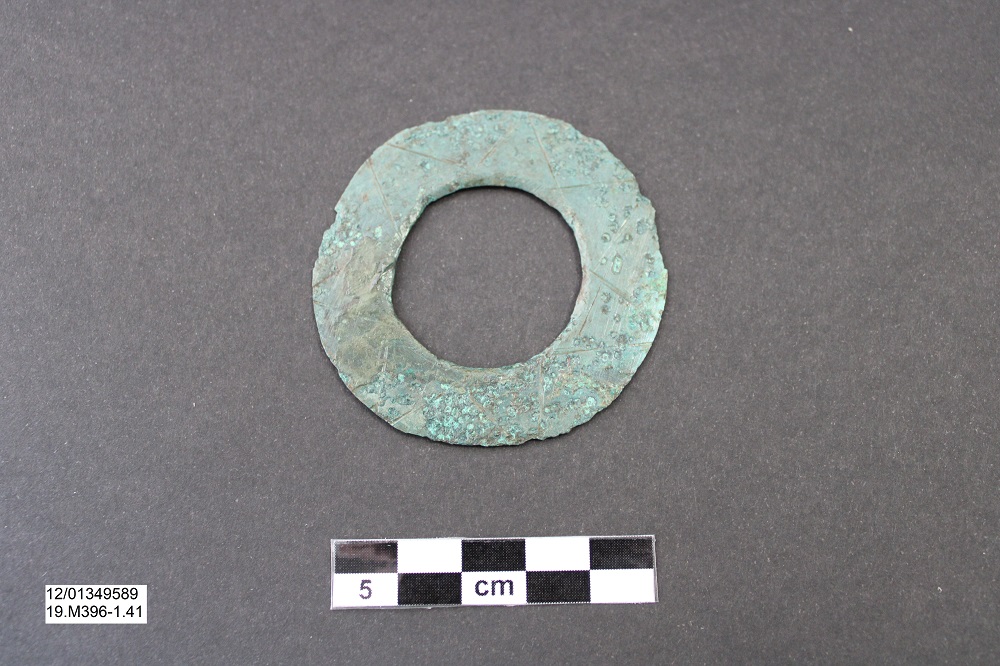 anello/ da sospensione - Ambito laziale (PERIODIZZAZIONI/ Protostoria/ Eta' del Ferro)