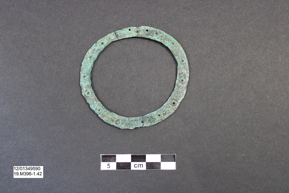 anello/ da sospensione - Ambito laziale (PERIODIZZAZIONI/ Protostoria/ Eta' del Ferro)