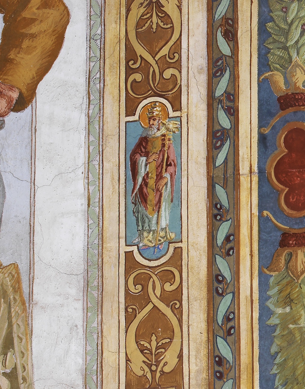 San Gregorio Magno, San Gregorio Magno (decorazione pittorica, elemento d'insieme) di Notte Emilio (prima metà XX)
