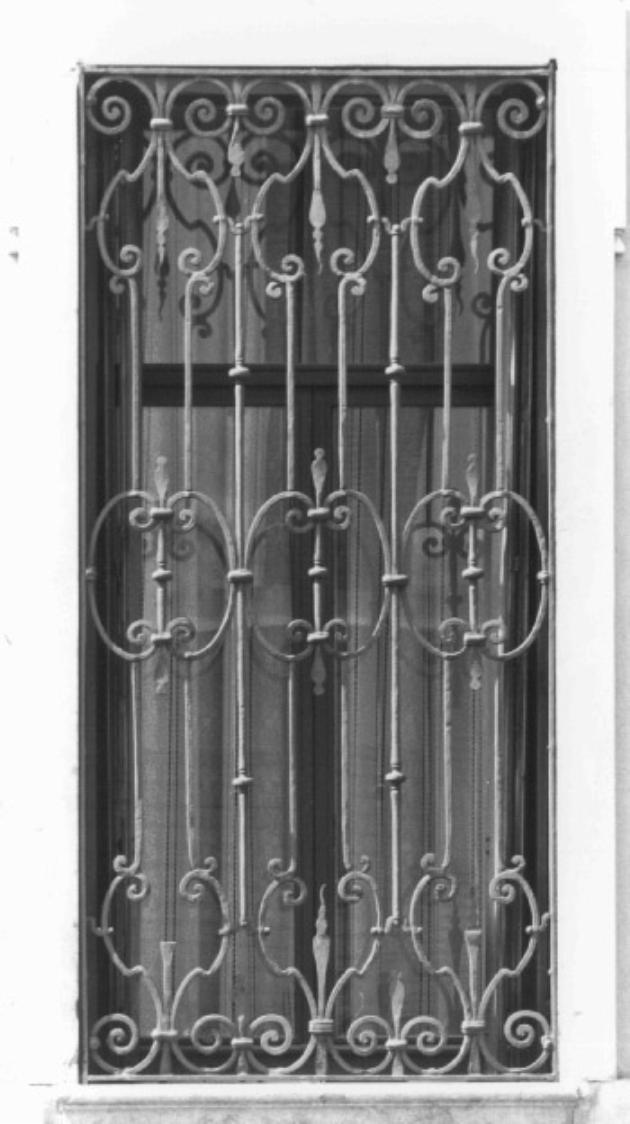 inferriata - ambito veneto (seconda metà XVIII)