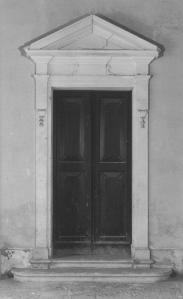 portale di Novello Giambattista (attribuito) - ambito veneto (seconda metà XVIII)