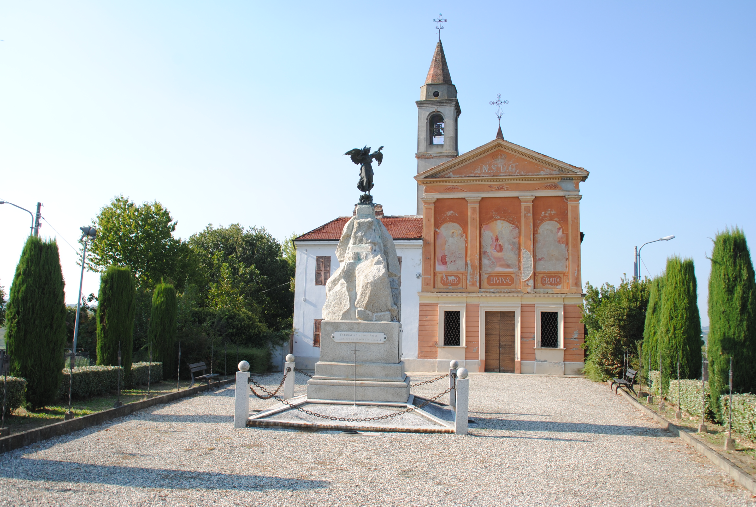 parco, commemorativo/ai caduti della prima e seconda guerra mondiale, Parco della Rimembranza di Frassinello Monferrato (XX, XX, XX, XX, XX)