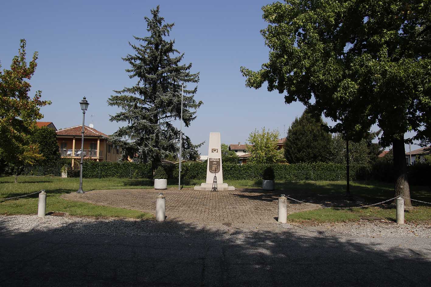 parco, commemorativo/ai caduti della prima e seconda guerra mondiale, Parco della Rimembranza di Occimiano (XX, XX, XX, XX, XX, XX, XX, XXI)