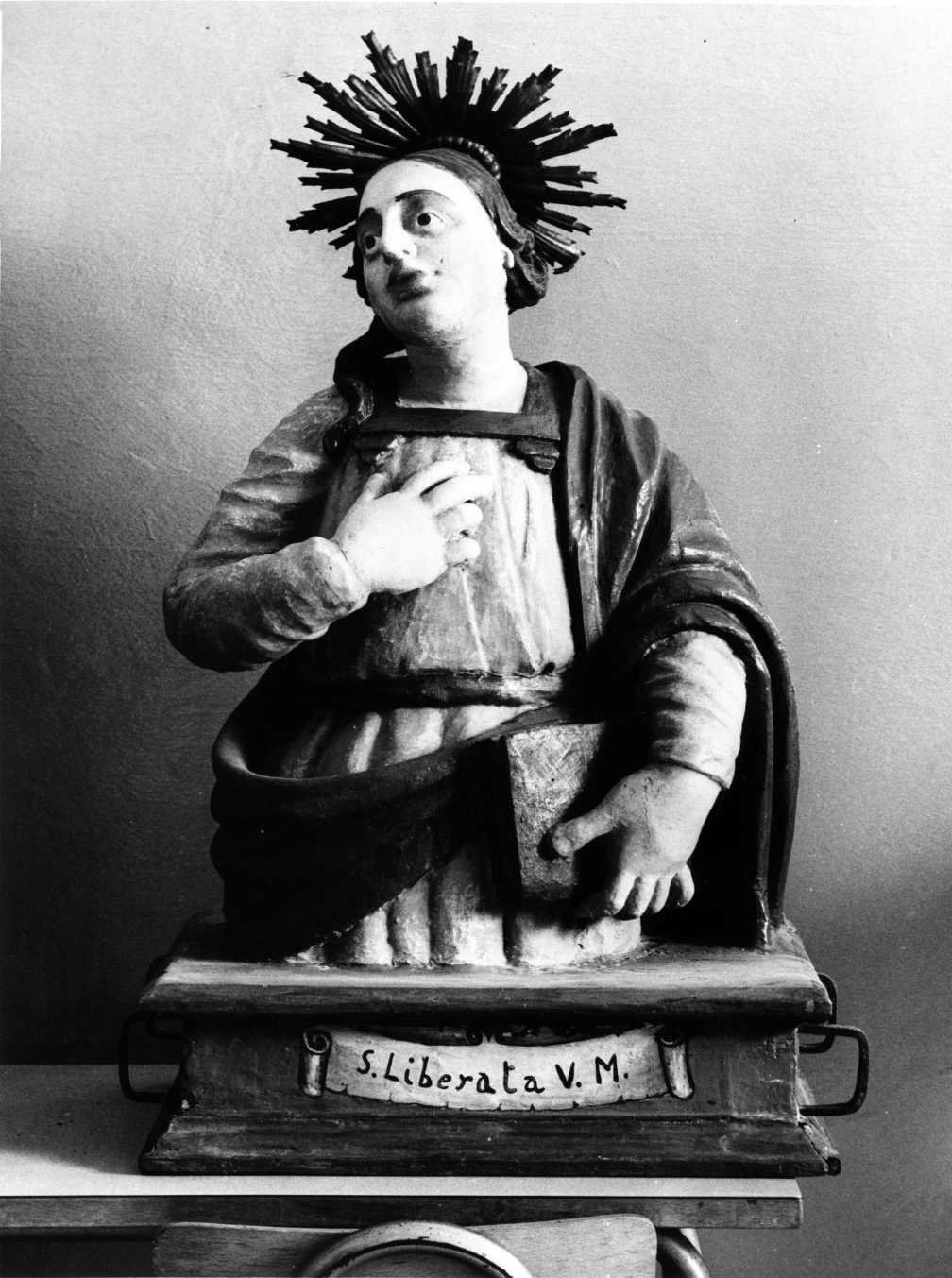 Santa Liberata (statua processionale) - bottega molisana (sec. XIX)
