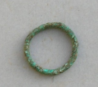 SINGOLO OGGETTO/ anello, SECOLI/ VI a.C