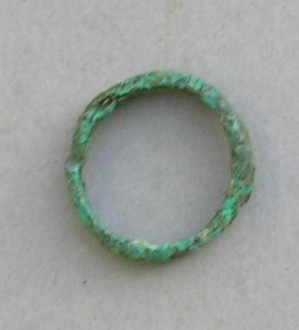 SINGOLO OGGETTO/ anello, SECOLI/ VI a.C