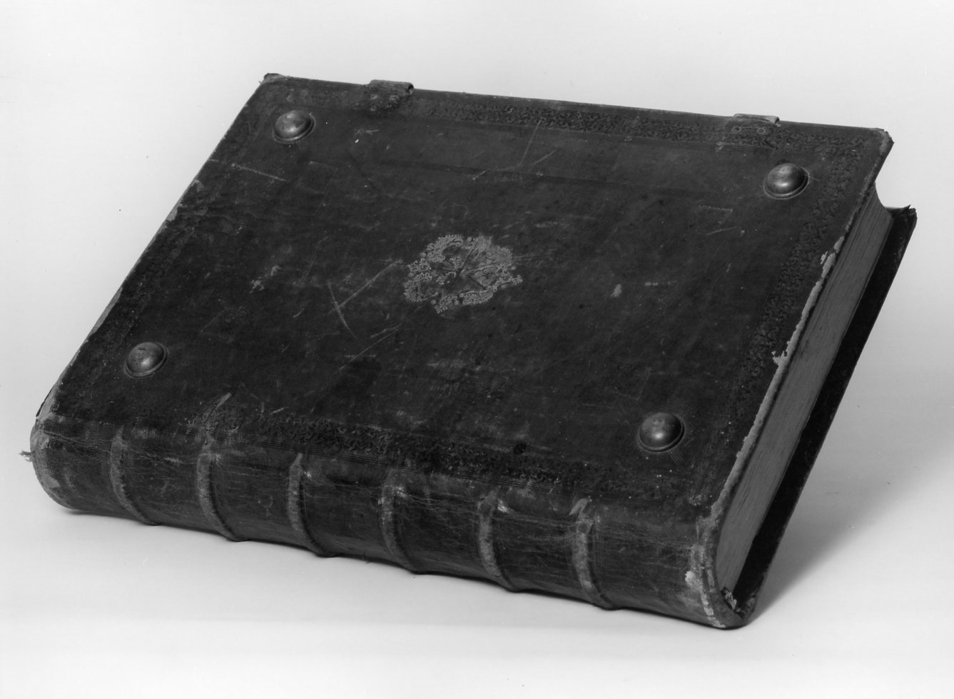 coperta di libro liturgico - manifattura toscana (sec. XIX)