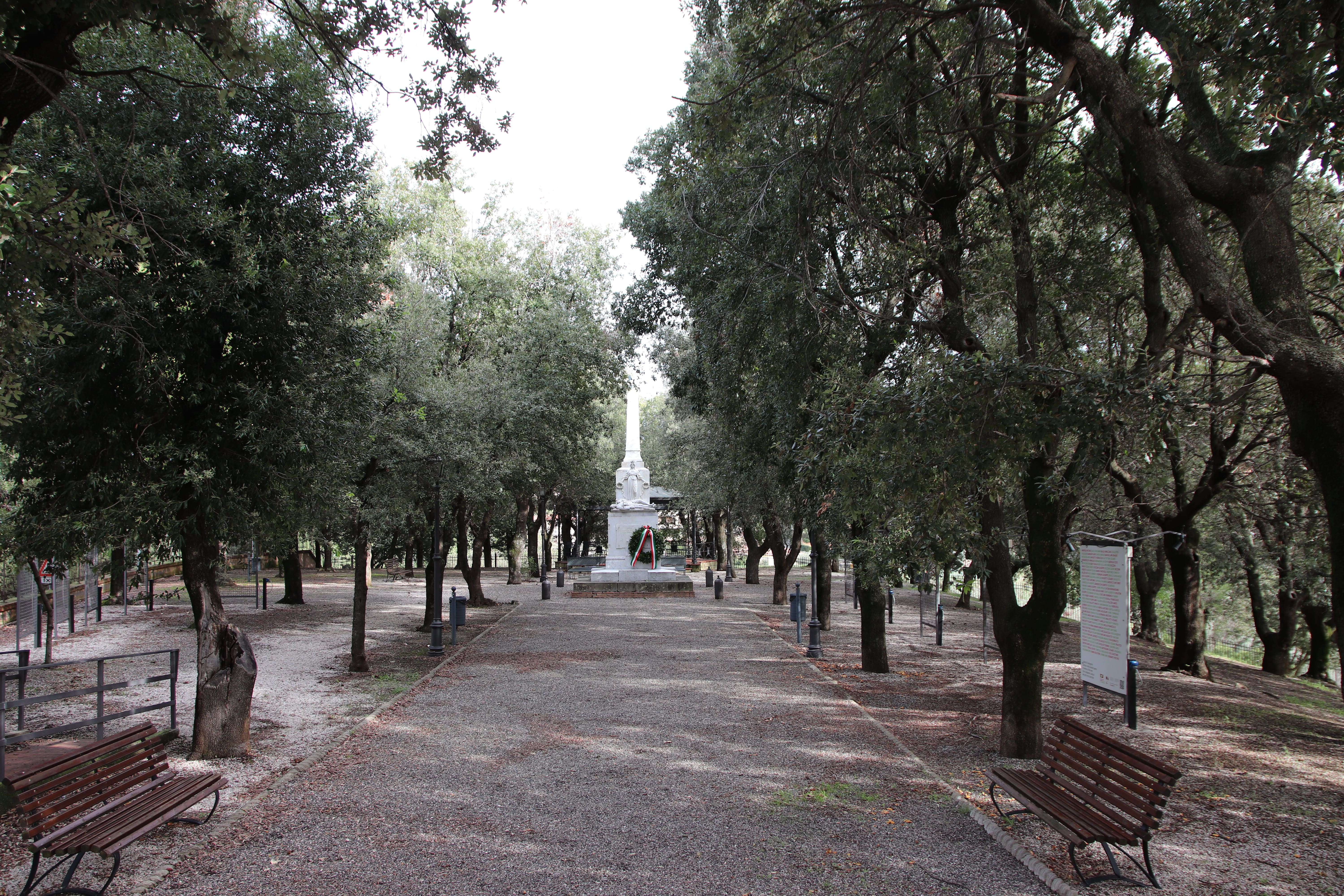 parco, commemorativo/ ai caduti della prima guerra mondiale, Parco della Rimembranza di Castagneto Carducci (XX)