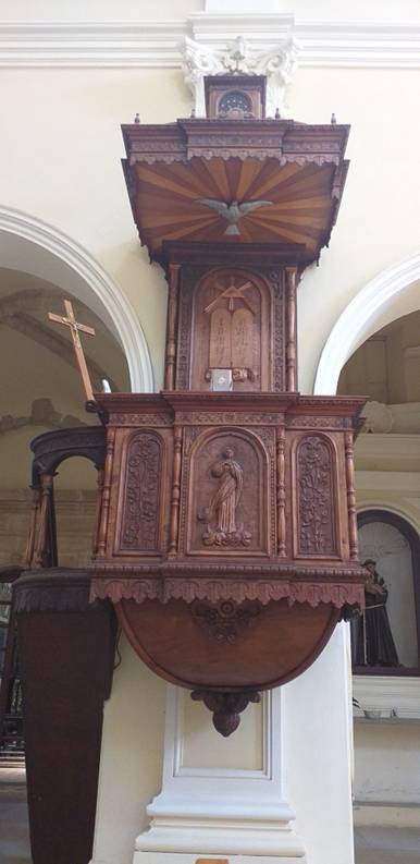 pulpito, opera isolata - ambito Italia meridionale (prima metà XX)