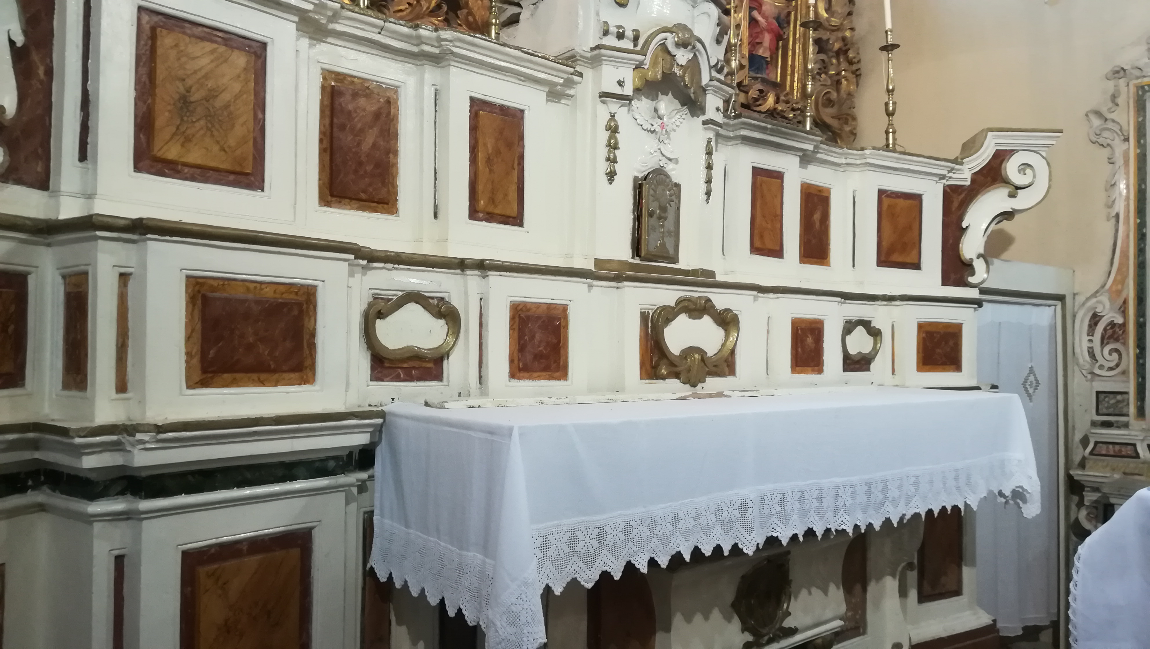 altare, opera isolata - ambito calabrese (fine/ inizio XIX- XX)