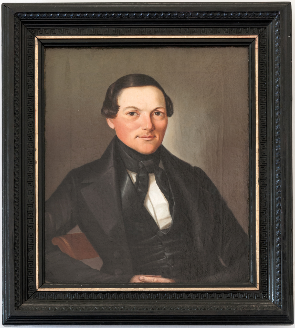 ritratto di uomo (dipinto, opera isolata) di Ignoto (attribuito) - ambito europeo (seconda metà XIX)