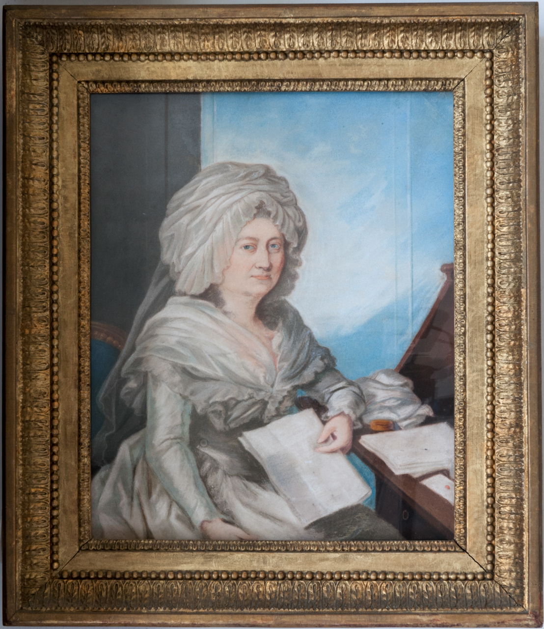 ritratto di signora (dipinto, opera isolata) di Ignoto (attribuito) - ambito europeo (ultimo quarto XIX)