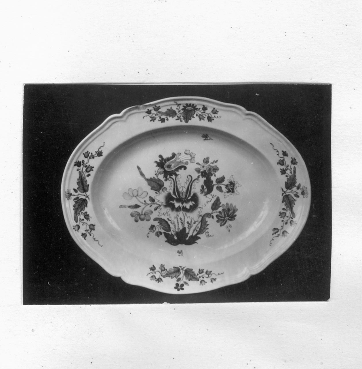 piatto, serie - manifattura Ginori, Doccia (fine/ inizio XVIII- XIX)