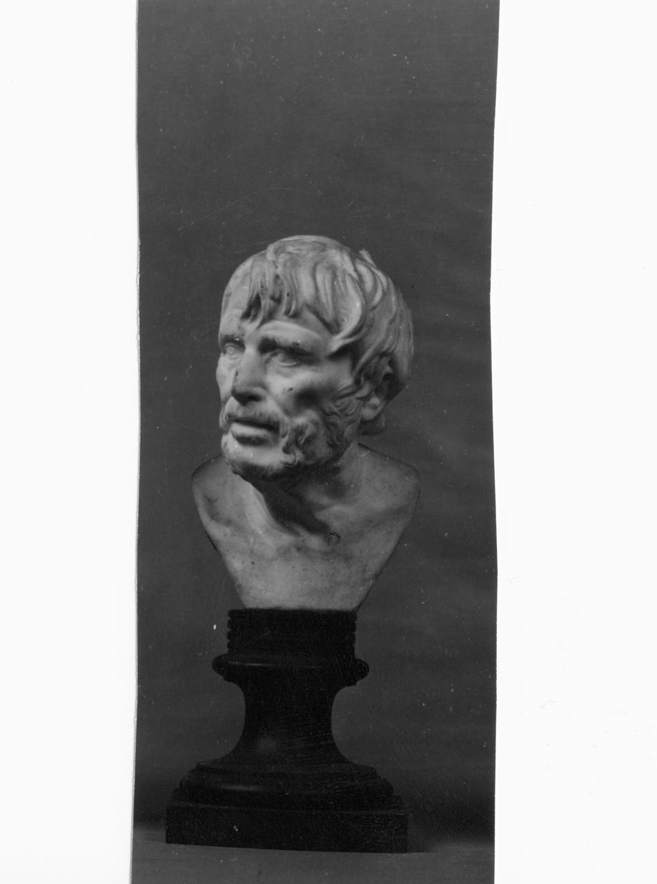 Busto di Pseudo-Seneca (busto) di Filippo Tagliolini - manifattura Reale Fabbrica di Napoli (XVIII)