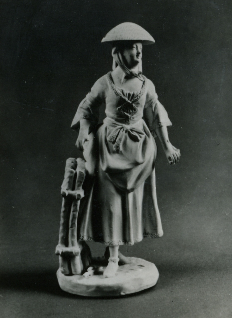 boscaiola (statuetta) - Manifattura Imperiale di porcellane, Vienna (XVIII)
