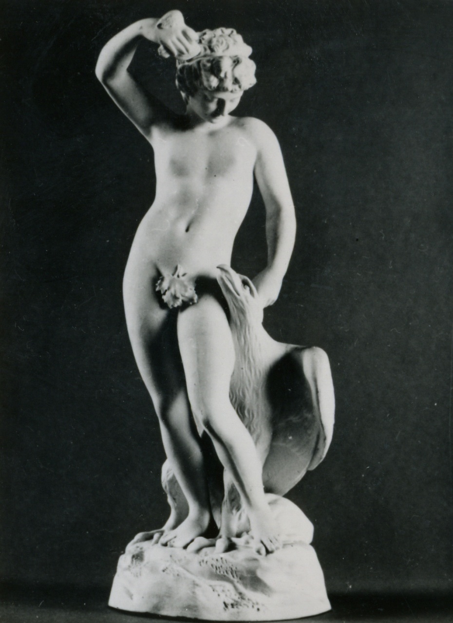 Ganimede e l'aquila di Giove (statuetta) - Manifattura Imperiale di porcellane, Vienna (XVIII)