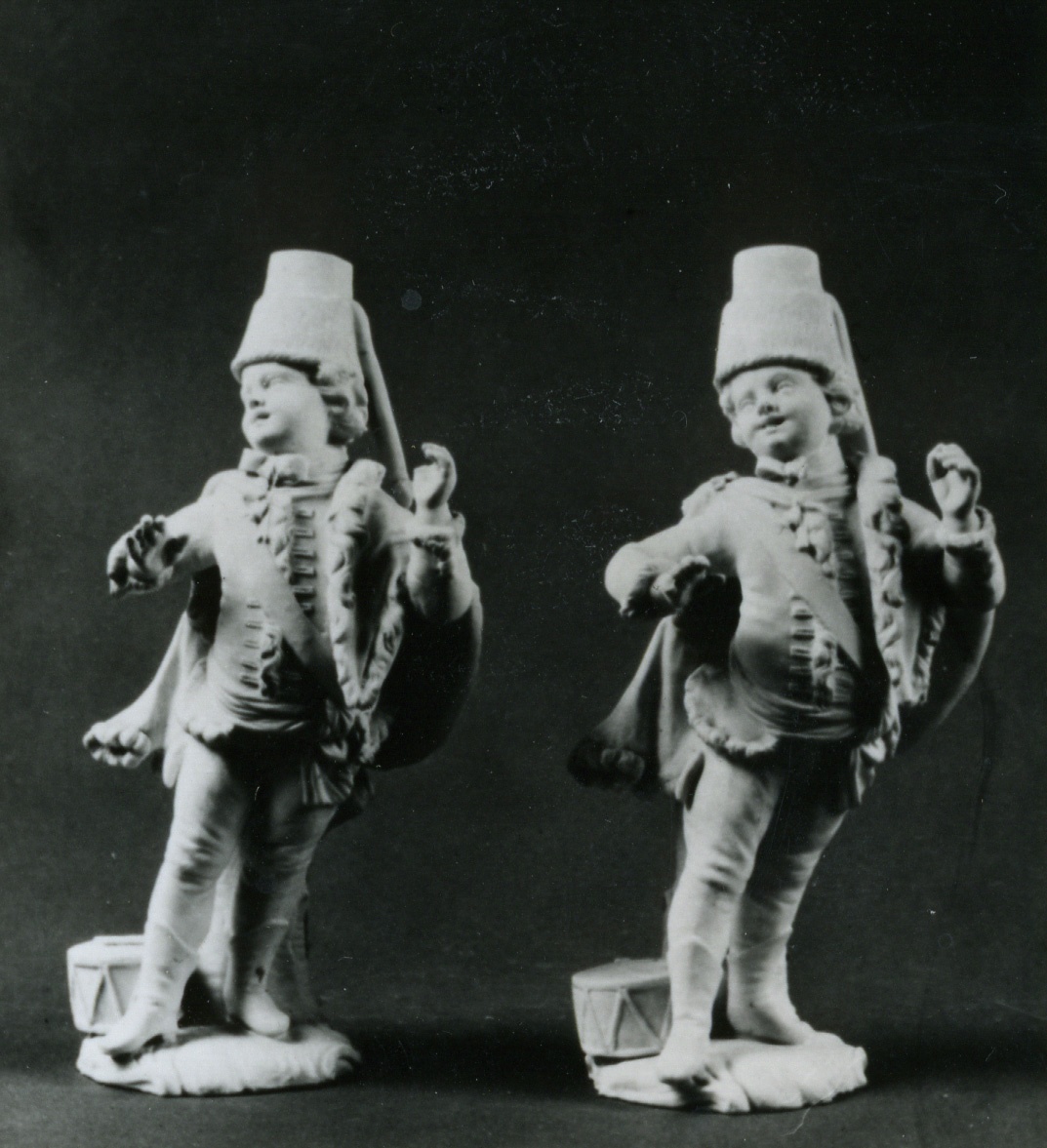 tamburino (statuetta, serie) - Manifattura Imperiale di porcellane, Vienna (XVIII)