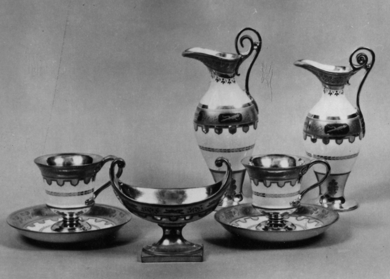 servizio da caffè, insieme - Manifattura Imperiale di porcellane, Vienna (XIX)