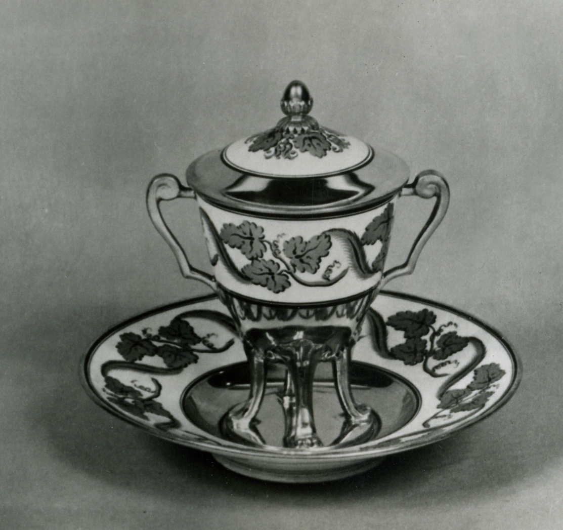 tazza da brodo - Manifattura Imperiale di porcellane, Vienna (XIX)
