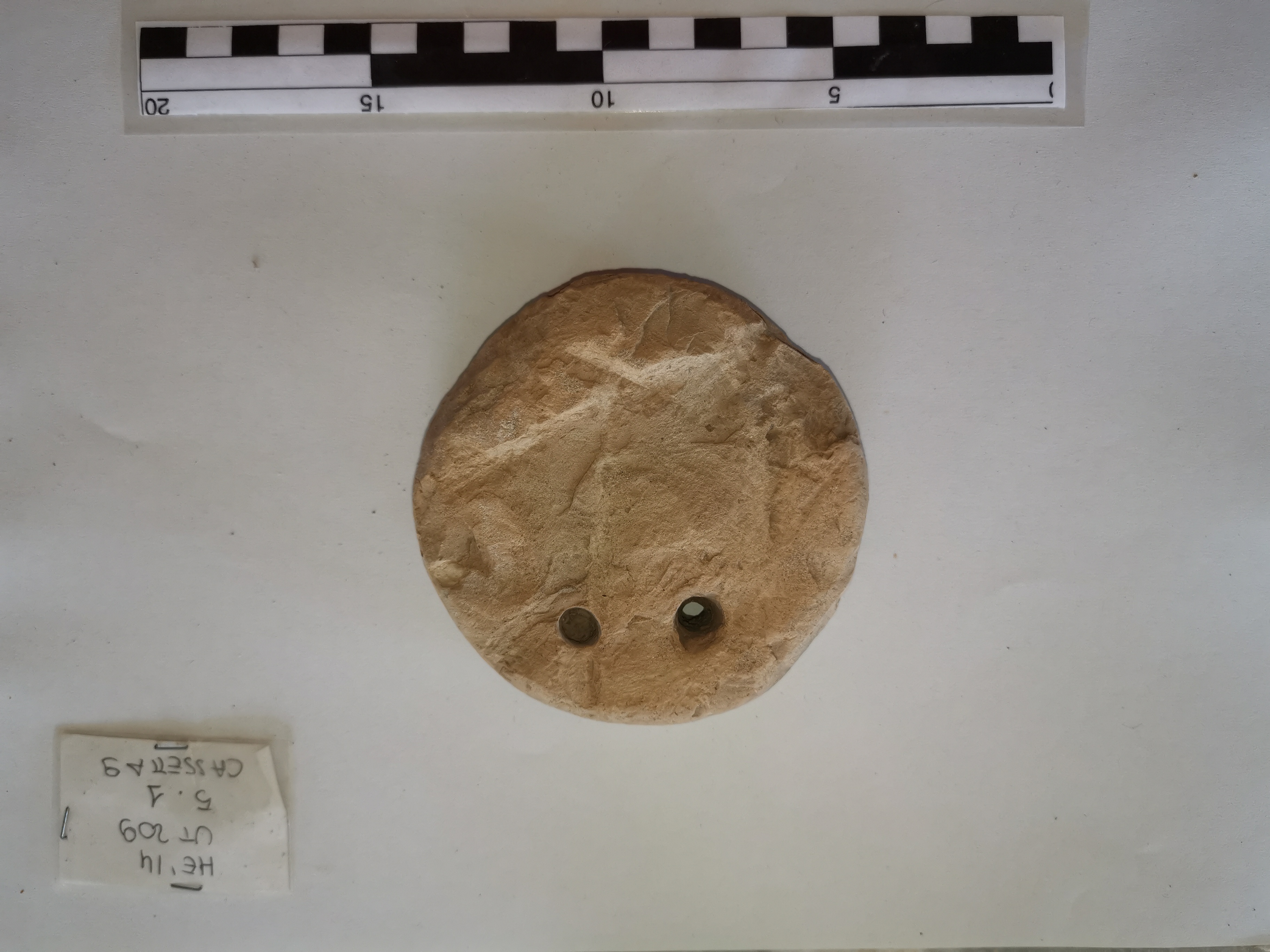 SINGOLO OGGETTO/ oscillum, SECOLI/ IV-III sec. a.C