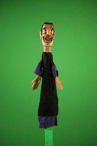 uomo (burattino) di Ferrari, Giordano, Fo, Dario (XX)