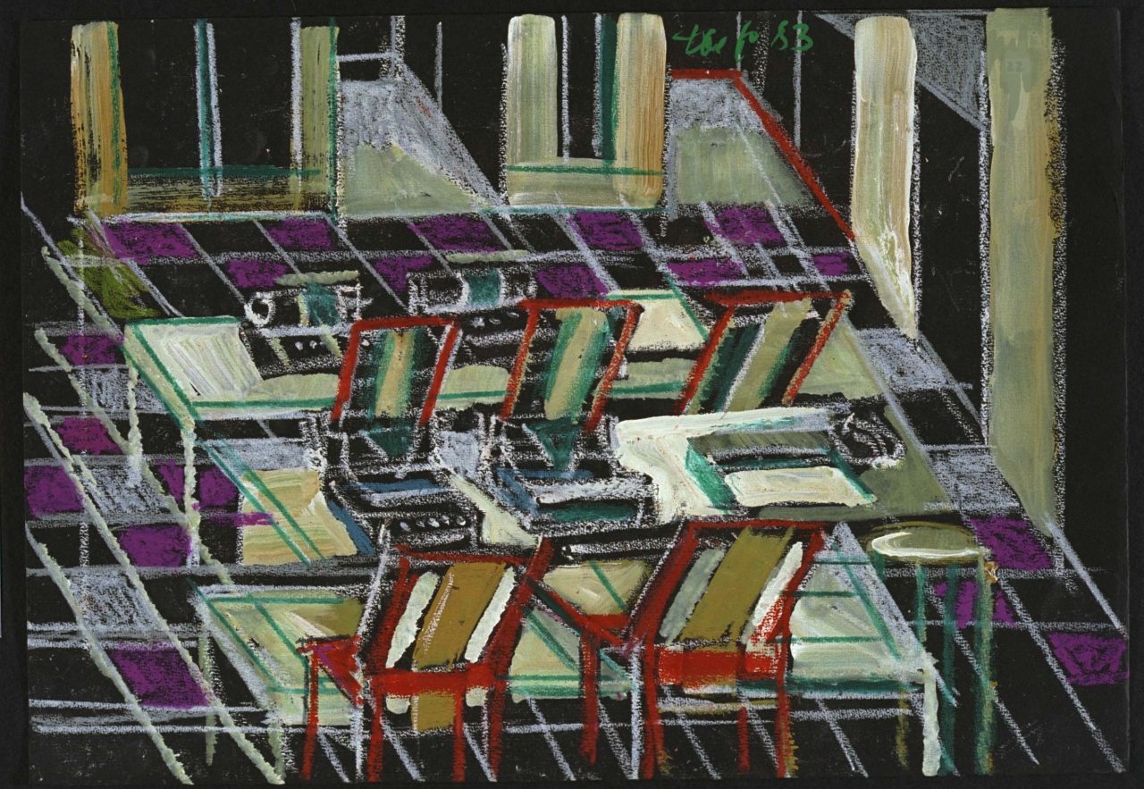 ufficio (disegno) di Fo, Dario (XX)