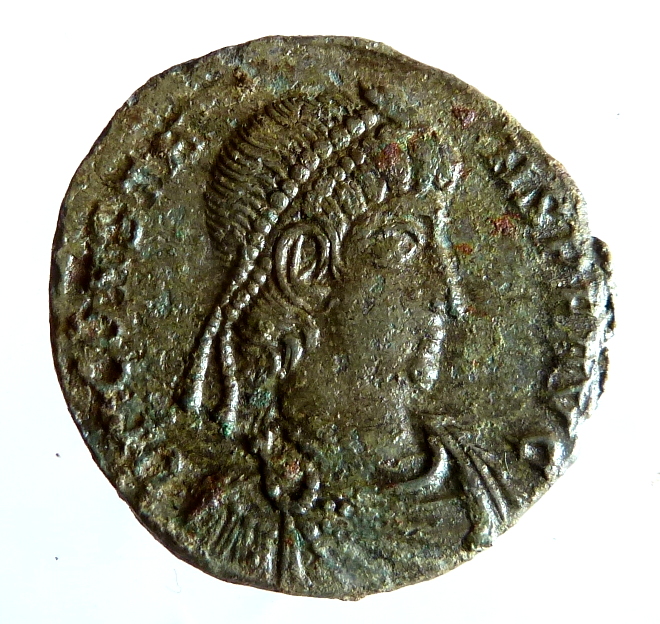 SINGOLO OGGETTO/ moneta, PERIODIZZAZIONI/ Storia/ Eta' antica/ Eta' romana/ Eta' romana imperiale/ Eta' tardoimperiale/ Età di Costante, SECOLI/ IV d.C./ secondo quarto/ 348-350