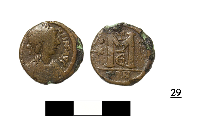 SINGOLO OGGETTO/ moneta, SECOLI/ VI