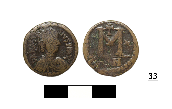 SINGOLO OGGETTO/ moneta, SECOLI/ VI