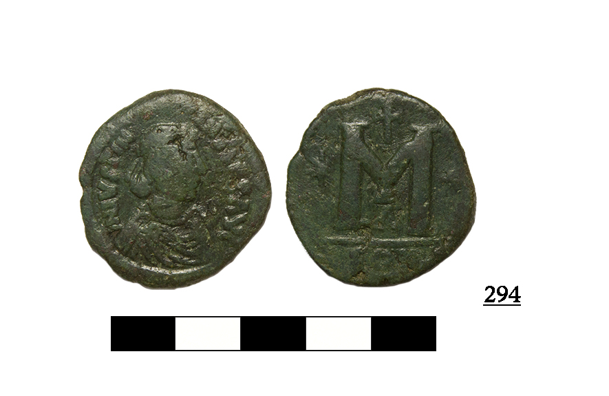 SINGOLO OGGETTO/ moneta, SECOLI/ VI