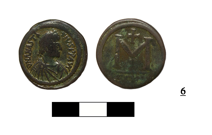 SINGOLO OGGETTO/ moneta, SECOLI/ V