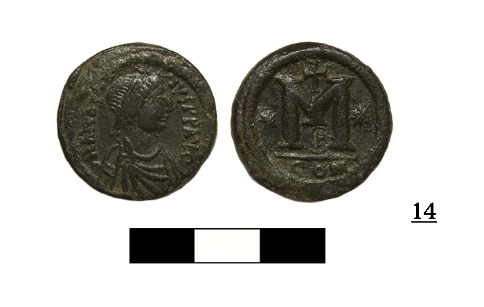 SINGOLO OGGETTO/ moneta, SECOLI/ V