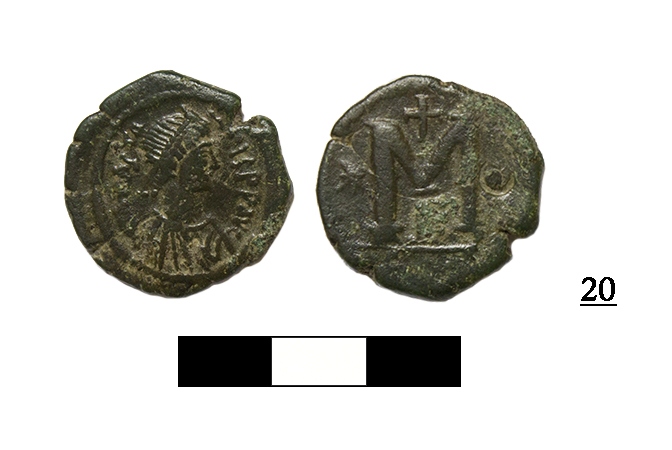 SINGOLO OGGETTO/ moneta, SECOLI/ VI