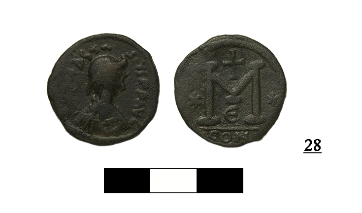 SINGOLO OGGETTO/ moneta, SECOLI/ VI