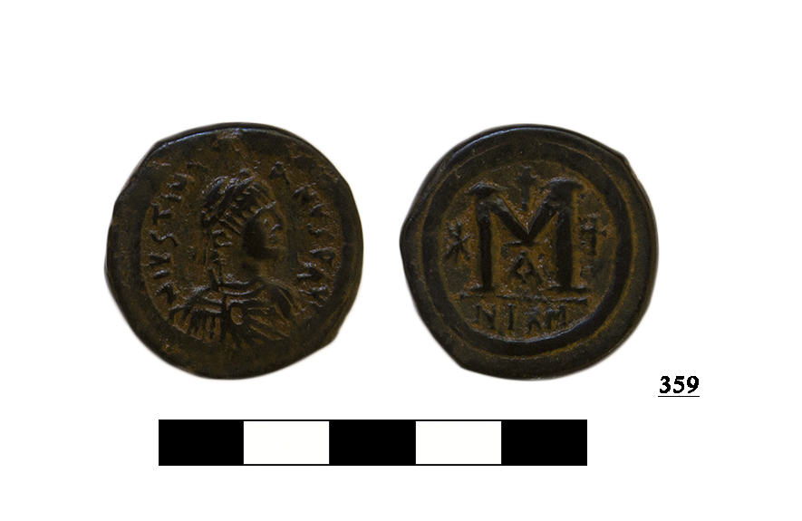 SINGOLO OGGETTO/ moneta, SECOLI/ VI