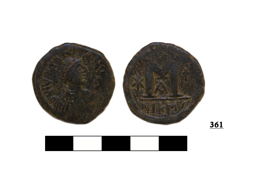 SINGOLO OGGETTO/ moneta, SECOLI/ VI