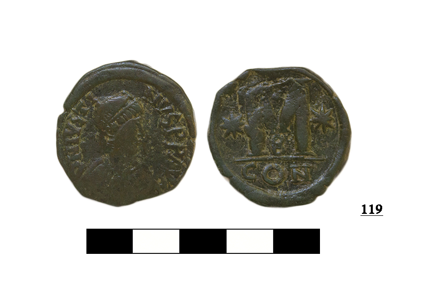 SINGOLO OGGETTO/ moneta, SECOLI/ VI