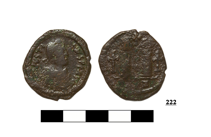 SINGOLO OGGETTO/ moneta, SECOLI/ VI