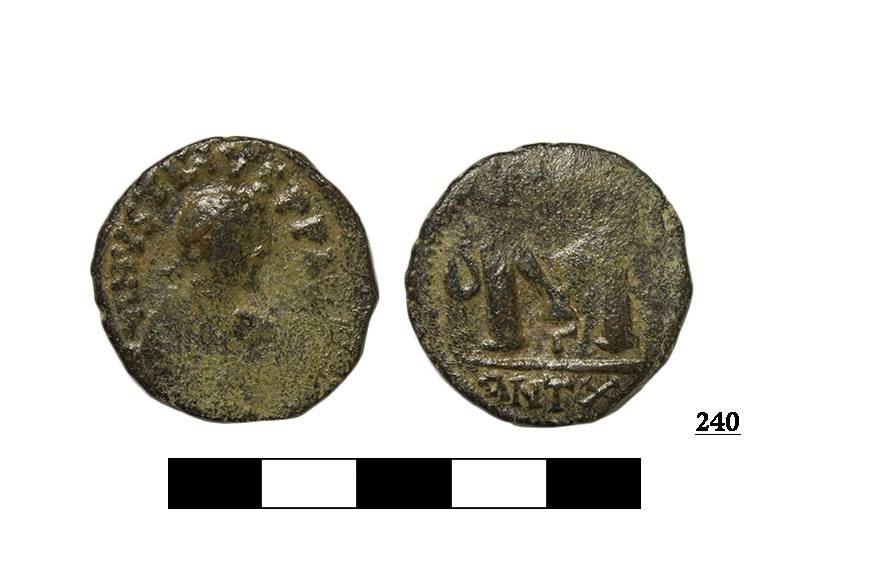 SINGOLO OGGETTO/ moneta, SECOLI/ VI