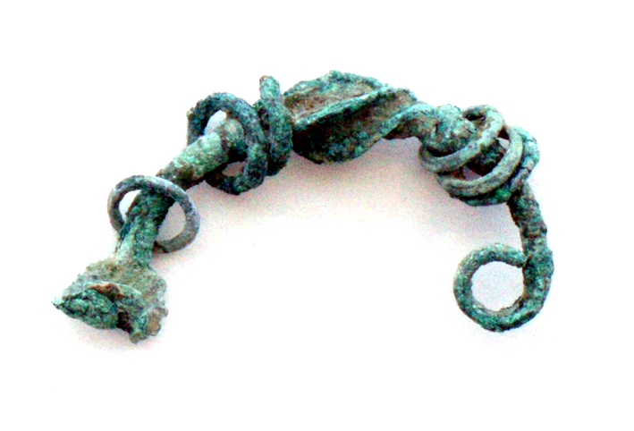 SINGOLO OGGETTO/ fibula, SECOLI/ IX a.C