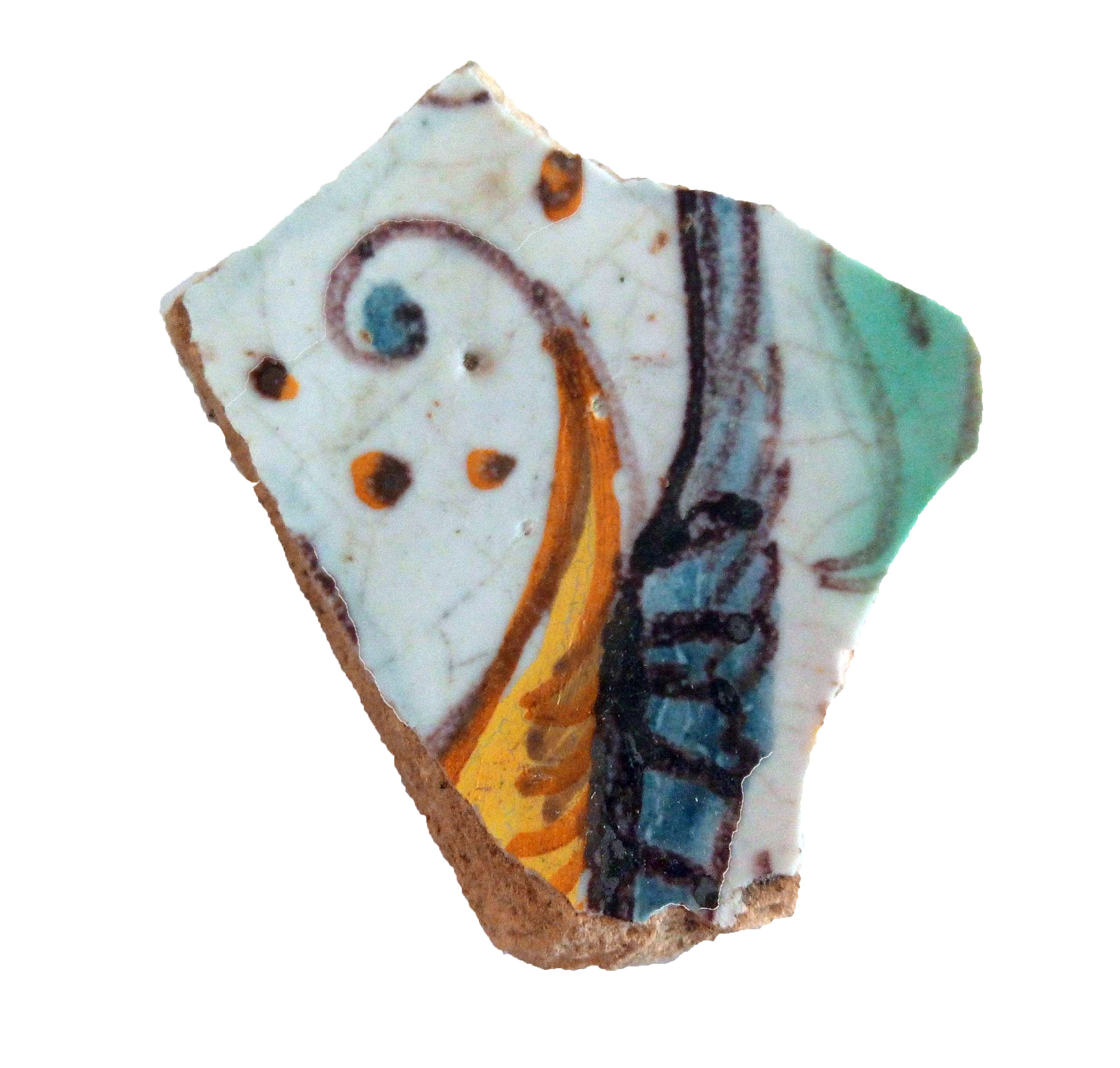 SINGOLO OGGETTO/ piatto, SECOLI/ XVI