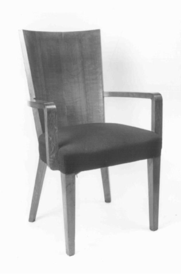 poltroncina di Ponti Gio, Ditta Liporesi (secondo quarto sec. XX)