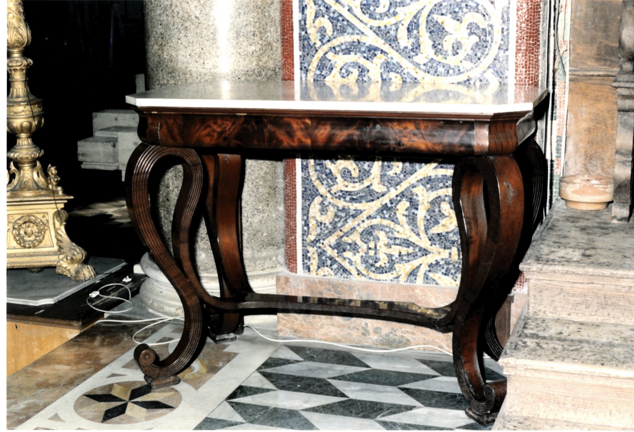 console table - manifattura italiana (metà XIX)