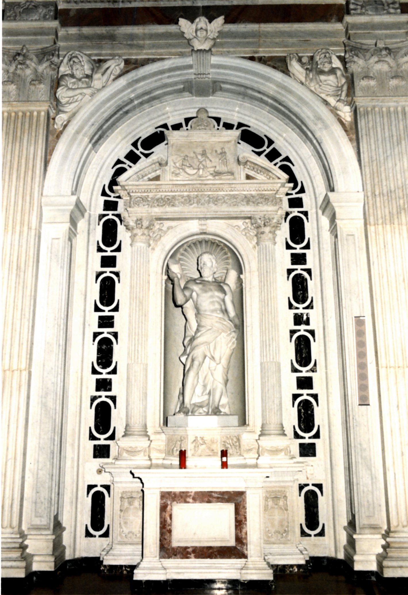 altare - a muro di Riccardo Assanti - ambito messinese (metà XX)
