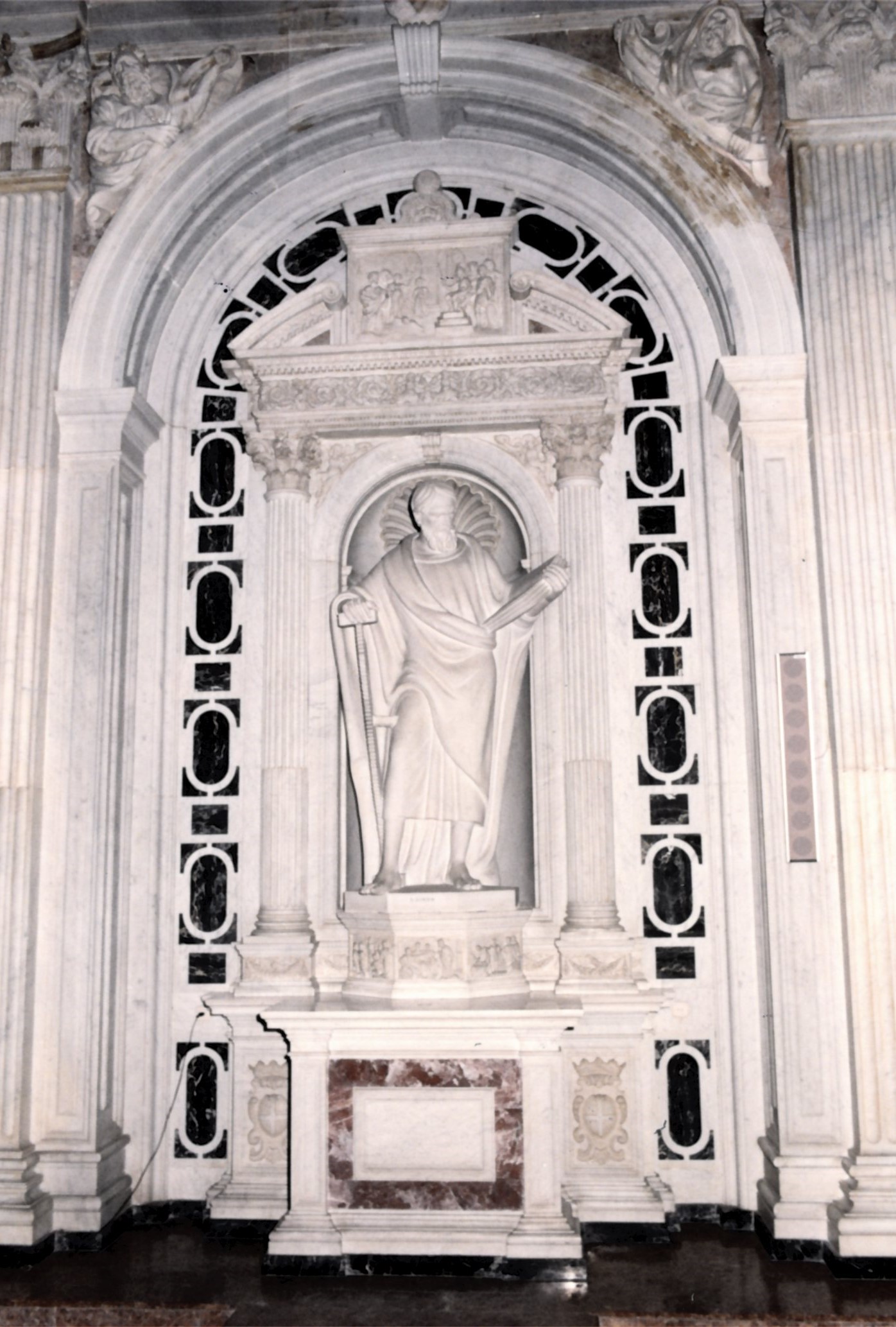 altare - a muro di Enrico Martini - ambito messinese (metà XX)