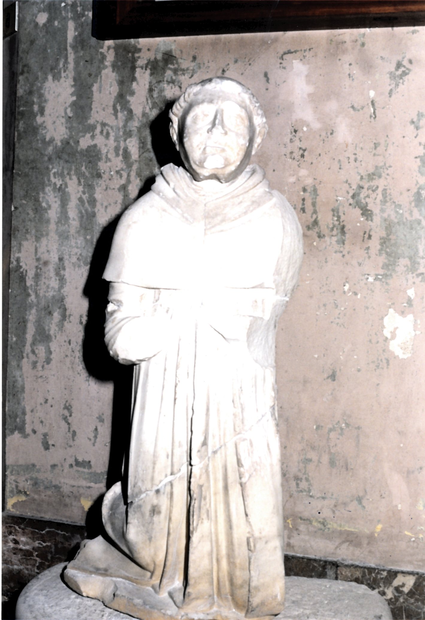 prelato orante (statua) - ambito messinese (XVI)